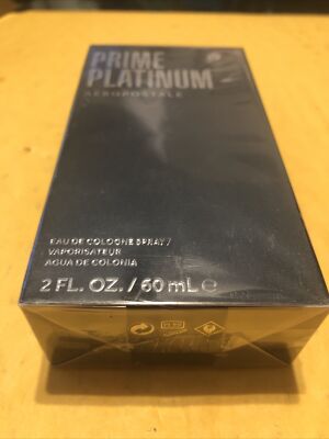 AEROPOSTALE Prime Platinum EAU DE COLOGNE SPRAY 2 OZ New SEALED BOX