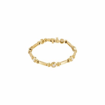Diamond Bezel Set Tennis 7\