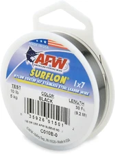 Surflon Nylon Coated 1X7 Stainless Steel Leader Wire - Fishing Leader Line for S