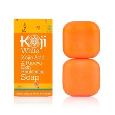 Kojic Acid  Papaya Skin Brightening Soap, Exfoliating Facial Bar, Ra