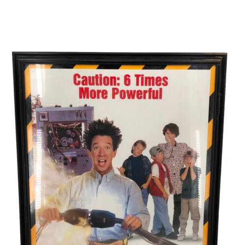 VTG Home Improvement Promo Poster 41x33 Poster Original Frame Hung In Studio - Picture 2 of 20