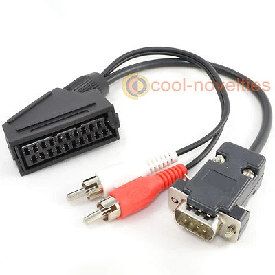 COOL-NOVELTIES PHILIPS CM8833 MKII RGB MONITOR TO SCART ADAPTER CABLE