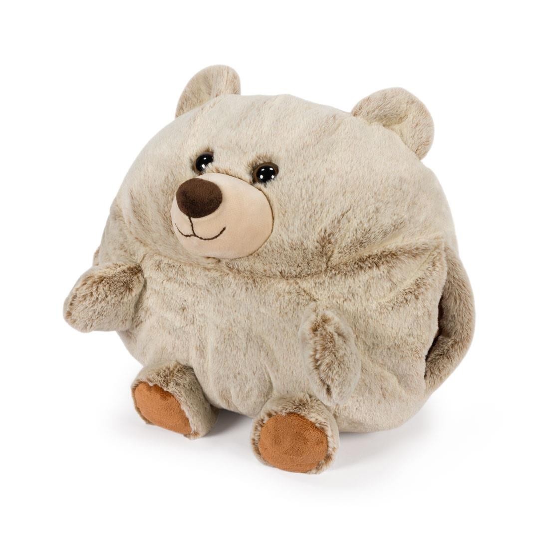 Hand Warmer Plush Teddy Cuddly Travel Pillow Super Soft Cushion Kids/Adults