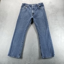 Levis 517 Jeans Mens 36x30 Blue Regular Bootcut Mid Rise Medium Wash Denim
