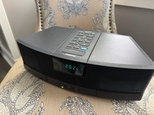 Bose AWR1-1W Acoustic Wave Clock Radio with Pedestal - Black