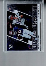 2017 Panini Vertex #PP-10 Bruce Smith / Tom Brady Past and Present