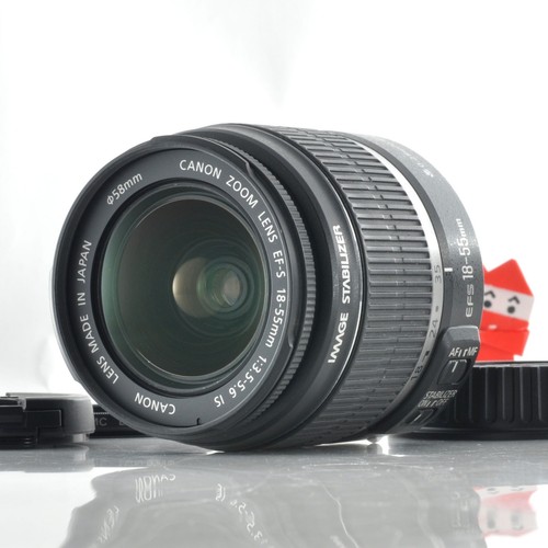Canon EF-S 18-55mm F3.5-5.6 IS Zoom Lens Tested from Japan [Exc+5]