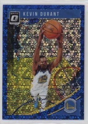 2018-19 Panini Donruss Optic Fast Break Blue Prizm 35/50 Kevin Durant #22 m9g