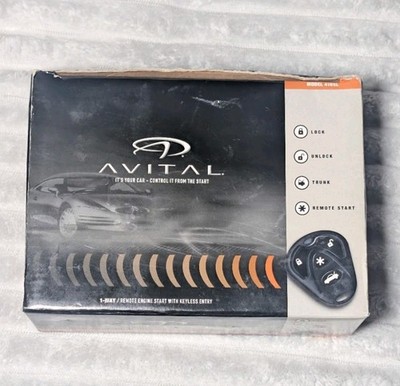 AVITAL 4105L REMOTE START KEYLESS ENTRY 1500 FT Nt