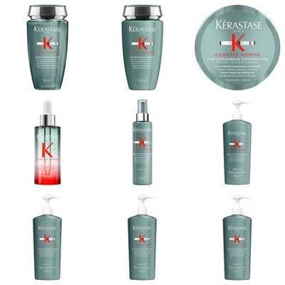 Kérastase Genesis Homme Shampoo, Conditioner und Behandlung
