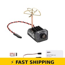 RunCam Spotter V2 FPV Camera Transmitter Kit, 5.8G, OSD, Integrated Mic