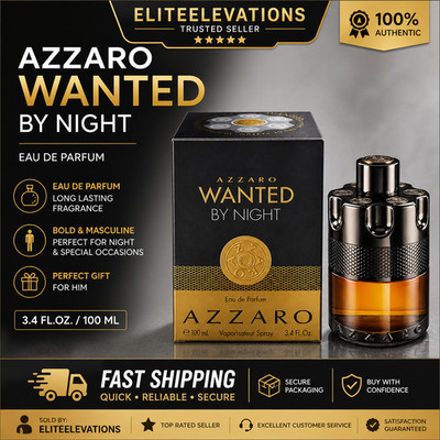 Azzaro Wanted by Night by Azzaro cologne for him EDP 3.3 / 3.4 oz New in Box