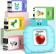 520 ABC Sight Words Talking Flash Cards, Christmas Birthday Gift for 2 3 4 5 6 Y