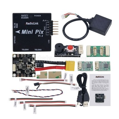 Radiolink Mini+ TS100 GPS Module Flight Controller for RC Fixed Wing Drones *