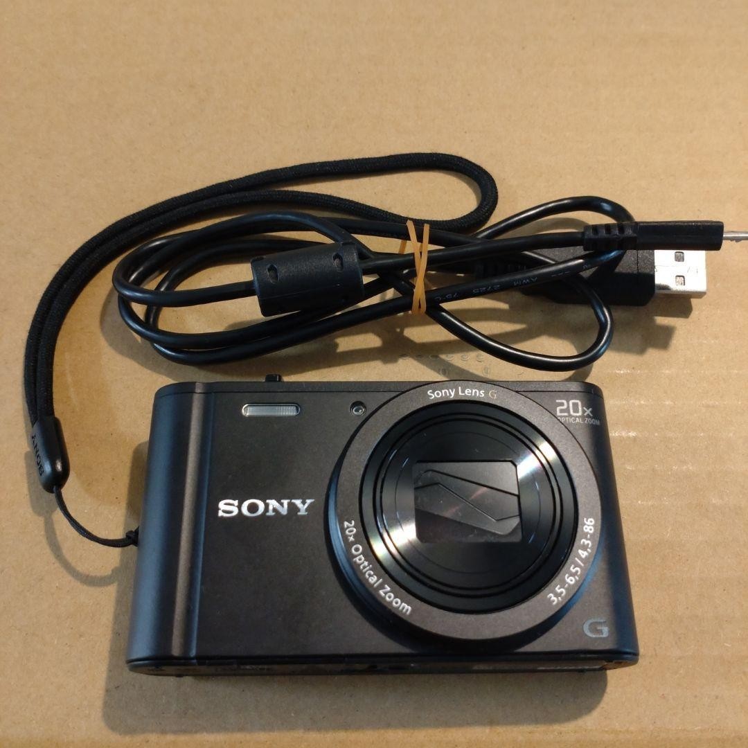 Sony Cyber-shot DSC-WX350 Digital Camera with 16GB SD Card and Cable
