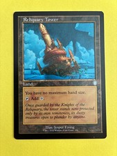 Reliquary Tower (Retro Frame) Commander: The Brothers' War Regular Magic MTG
