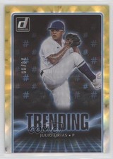2021 Panini Donruss Trending Gold 4/99 Julio Urias #TR7 0xy0