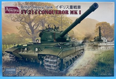 Amusing Hobby AH 35A006 1/35  British Heavy Tank FV214 Conqueror Mk I Brand New