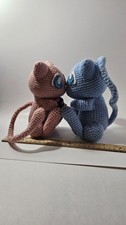 Handmade Crocheted MewORShinyMew Inspired by Pokemon