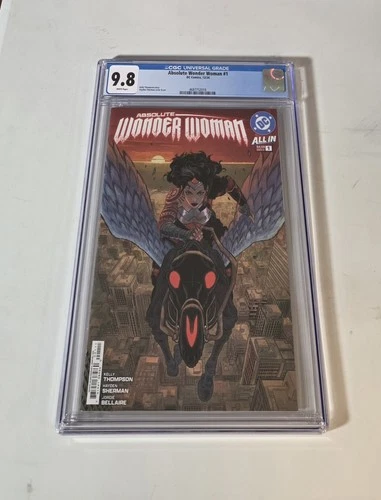 🔥 Absolute Wonder Woman #1 CGC 9.8 Graded Cover A 1st Printing DC Comics 🔥