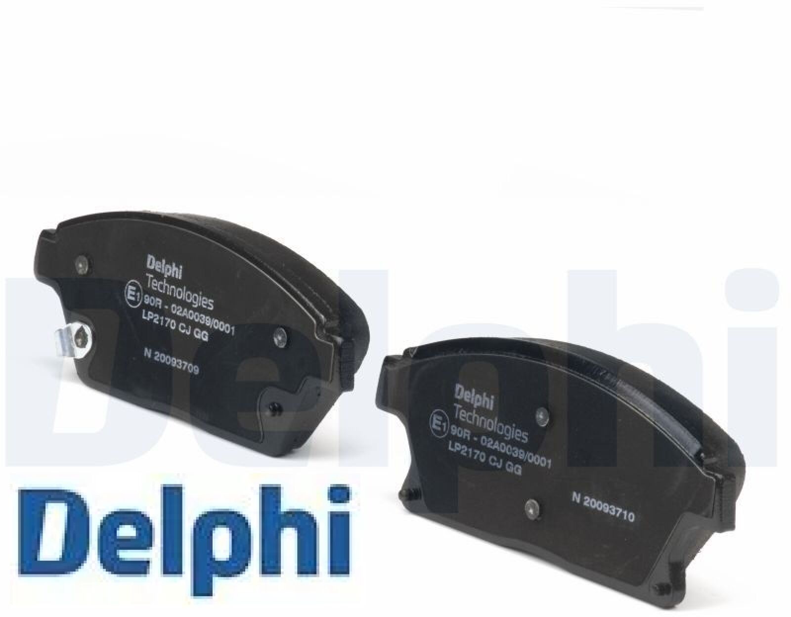 Für DELPHI LP2170 Brake Pad Set, Disc Brake - Bild 3