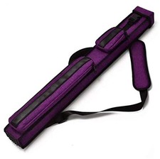 Champion 2X2,2X3,3X4 Nylon/Leatherette Billiard Pool Cue 3X4 pool case Purple