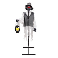 5.9-ft. Animated Zombie with Lantern Animatronic Halloween Prop 2026