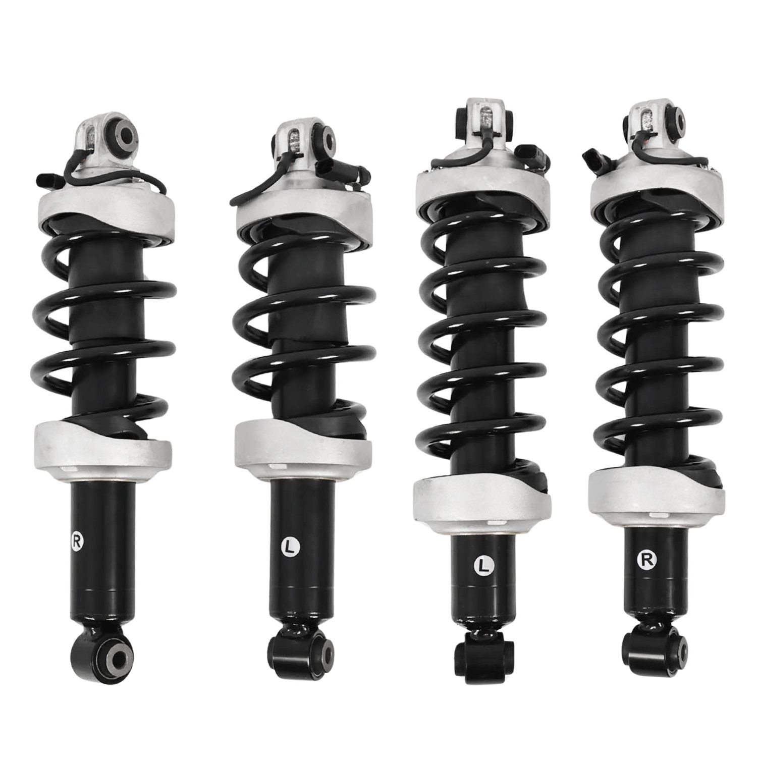 Set of 4 Front & Rear Suspension Shock Struts w/Magnetic For Audi R8 V8 2007-15