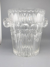 BEAU SEAU A CHAMPAGNE EN CRISTAL TBE H 22 cm