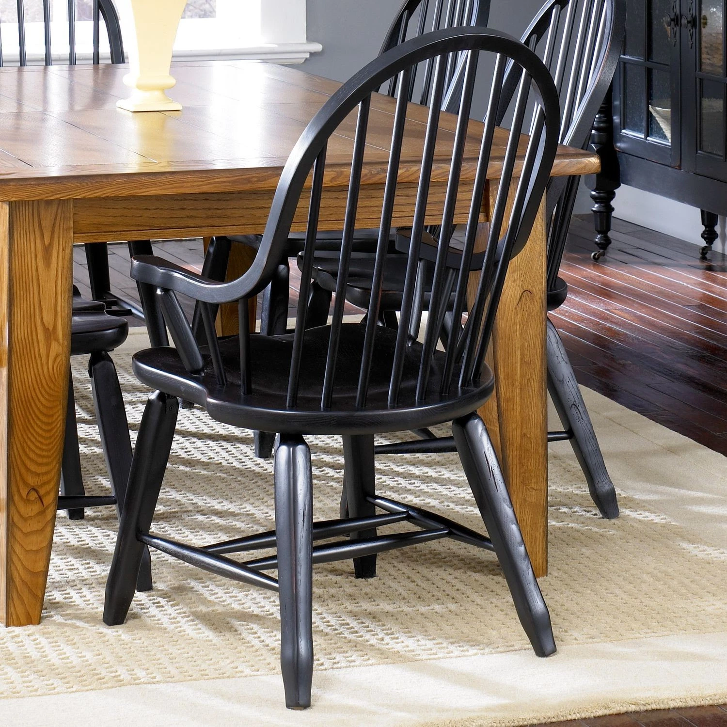 LIBERTY FURNITURE Treasures Bow Back Arm Chair - Thumbnail 4