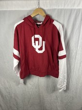 NWT Colosseum Oklahoma Sooners Red Pullover Hoodie Women s Size XL