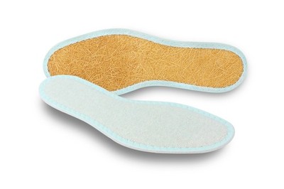 DEO FRESH Pedag 106 Washable Deo-Fresh Insoles Natural Cotton Terry and Sisal
