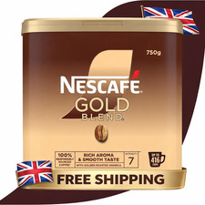 Nescafé Gold Blend 750g Instant Coffee Tin – Premium Smooth Taste – UK Stock