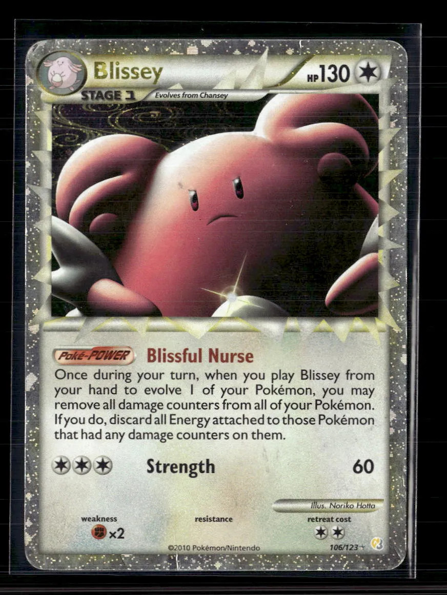 Pokemon 2014 HeartGold & SoulSilver Blissey #106/123