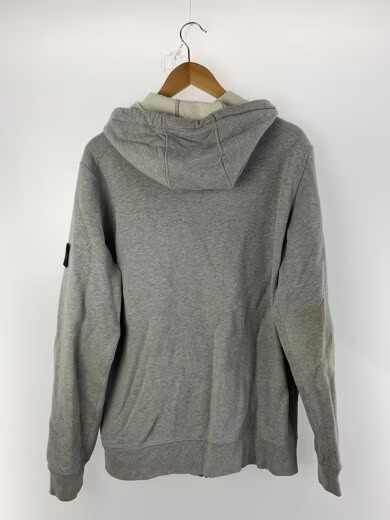 STONE ISLAND Zip Hoodie/ XL/ Cotton/ Gray/ 731564220 thumbnail 2
