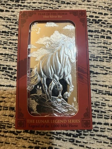 PAMP Suisse 10oz .999 Fine Silver Bar – Sealed in Assay – New