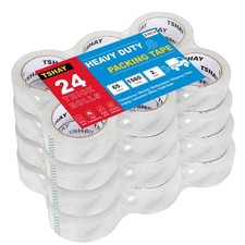 Packing Tape, 24 Pack Heavy Duty Shipping and Moving Packing Tape, Clear, Pac...