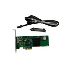 LSI 9211-4i 6G SAS HBA FW:P20 IT Mode ZFS FreeNAS unRAID  SFF-8087 SATA 90CM US