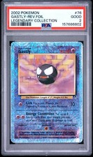 2002 POKEMON LEGENDARY COLLECTION #76 GASTLY-REVERSE FOIL PSA 2 on eBay