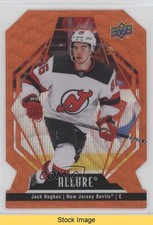 2022-23 Upper Deck Allure Orange Slice Die-Cut Jack Hughes #38 READ 2tb