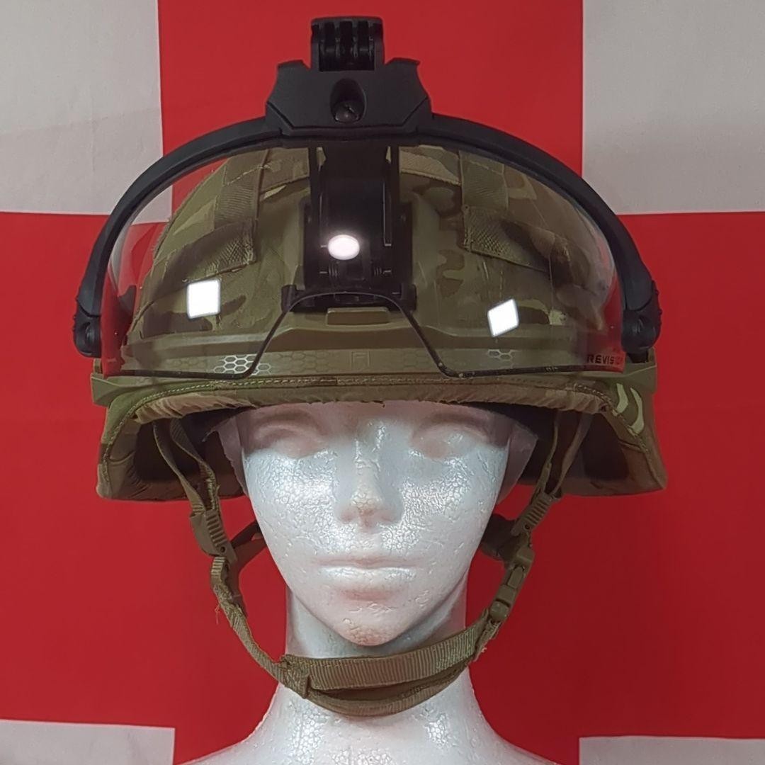 British Army Virtus Revision Helmet & Visor Size L New Special