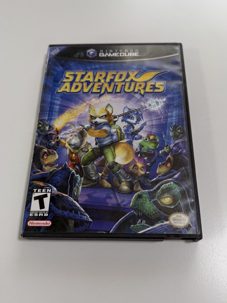 Starfox Adventures (Nintendo GameCube, 2002) Tested, CIB