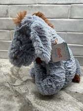 NEW NWT Disney Baby Winnie The Pooh Eeyore Plush Stuffed Animal Toy Super Soft