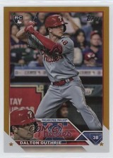 2023 Topps Series 2 Gold Foil Dalton Guthrie #398 1lq2