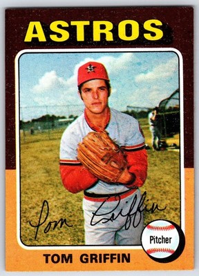 1975 Topps #188 - Tom Griffin Cincinnati Reds (ENM) *HGCARDS*