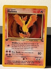 Moltres 12/62 Fossil Holo for sale online