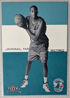2000-01 Fleer Tradition Rookie Retro Jamaal Magloire Charlotte Hornets #9 RR