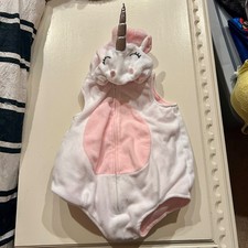 Carter s Girl s Baby Infant Unicorn Halloween Costume 6-9 Months Pink White Cozy