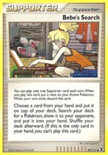 Bebe's Search - 89/111 - Uncommon - Lightly Played