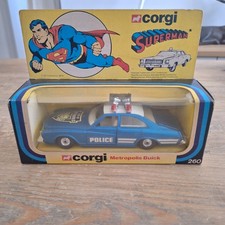 Corgi 260 Superman Metropolis Buick Regal-Mint- Original Box